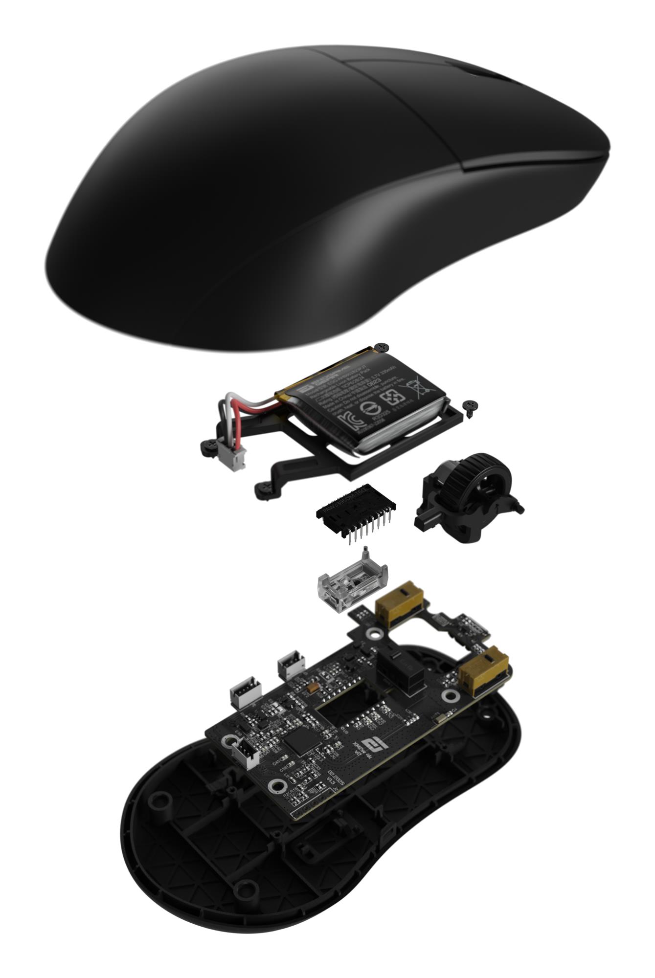 Миша ігрова бездротова Endgame Gear XM2w 4k v2, чорний на малюнкі №16