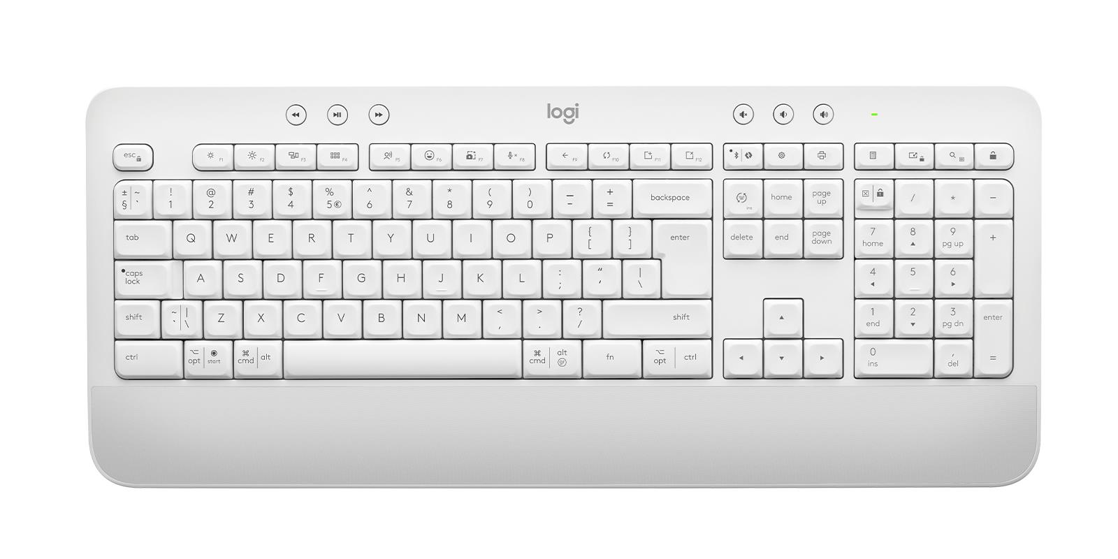 Комплект з маніпулятора миші та клавіатури бездротовий LOGITECH Signature MK650 Combo for Business - OFFWHITE - US INTL - BT - INTNL - B2B (920-011032) на малюнкі №5