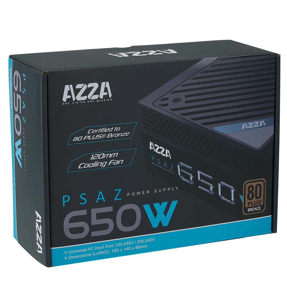 Блок живлення ATX 650W PSAZ-650B AZZA на малюнкі №4