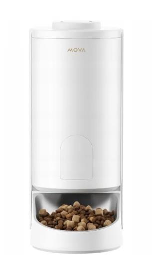 Годівниця для кішок і собак автоматична Mova Automatic PET Feeder PF10 Pro PF10A (Білий) дивитися зображення № 3