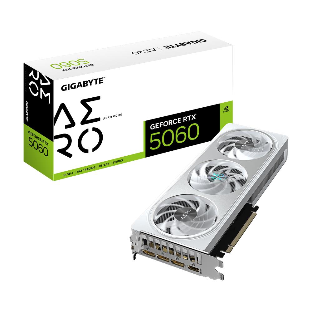 GIGABYTE NVIDIA Ge Force RTX 5060 8 GB GDDR7 128 bit PCIE 5....