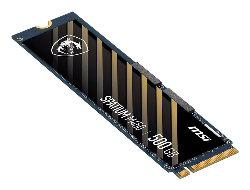 Твердотільний запам’ятовувальний пристрій накопичувач (SSD) G4 M.2 NVME 500GB SPAT. M450 S78-440K380-P83 MSI на малюнкі №4
