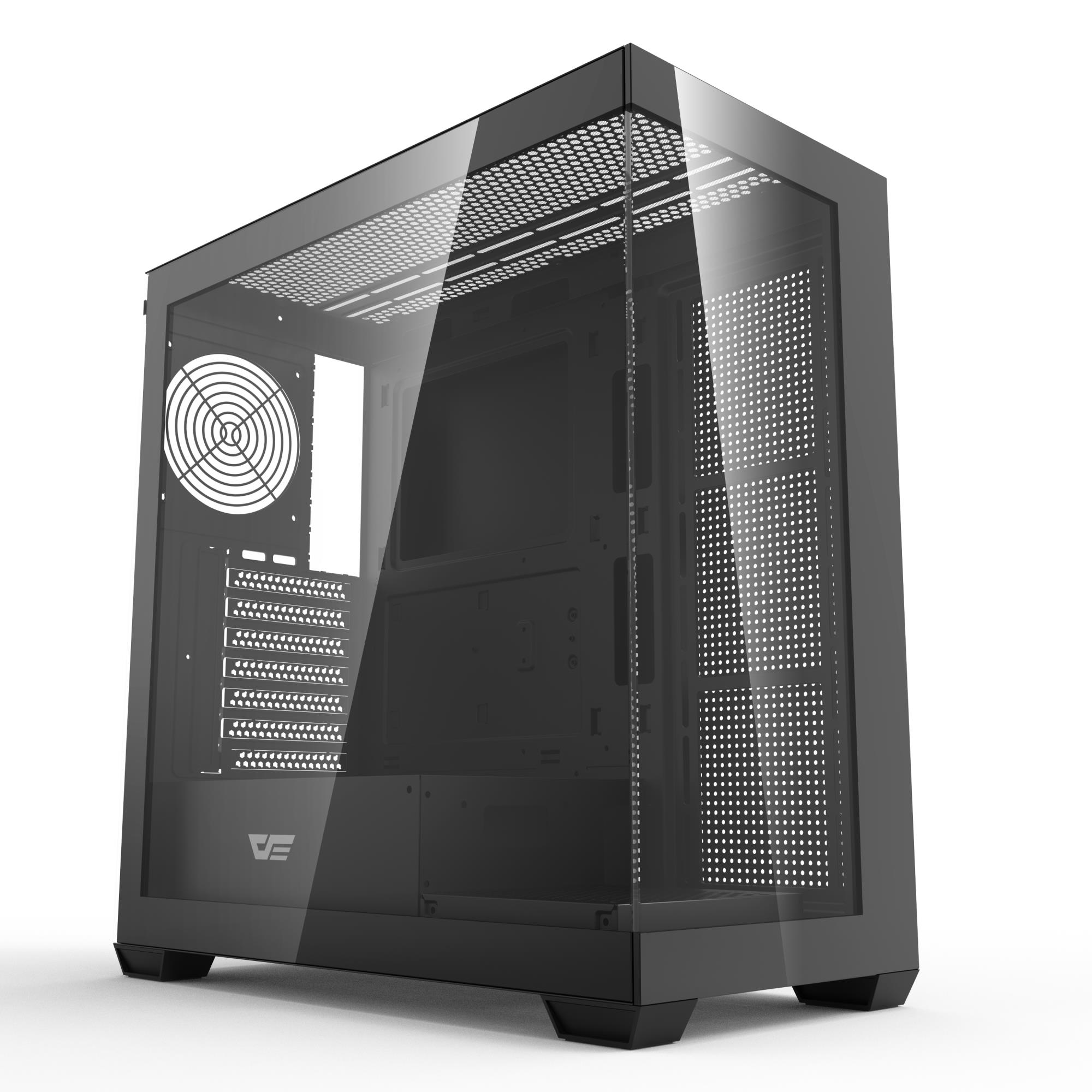 Корпус для компютера DARK FLASH ATX без блока живлення DS900 чорний на малюнкі №6