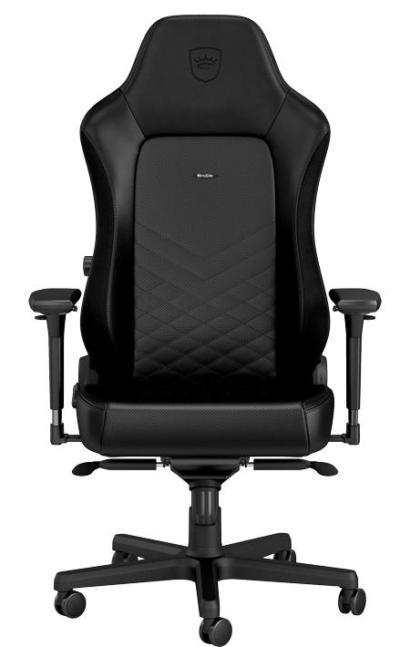 Ігрове крісло Noblechairs HERO штучна шкіра, чорний на малюнкі №1