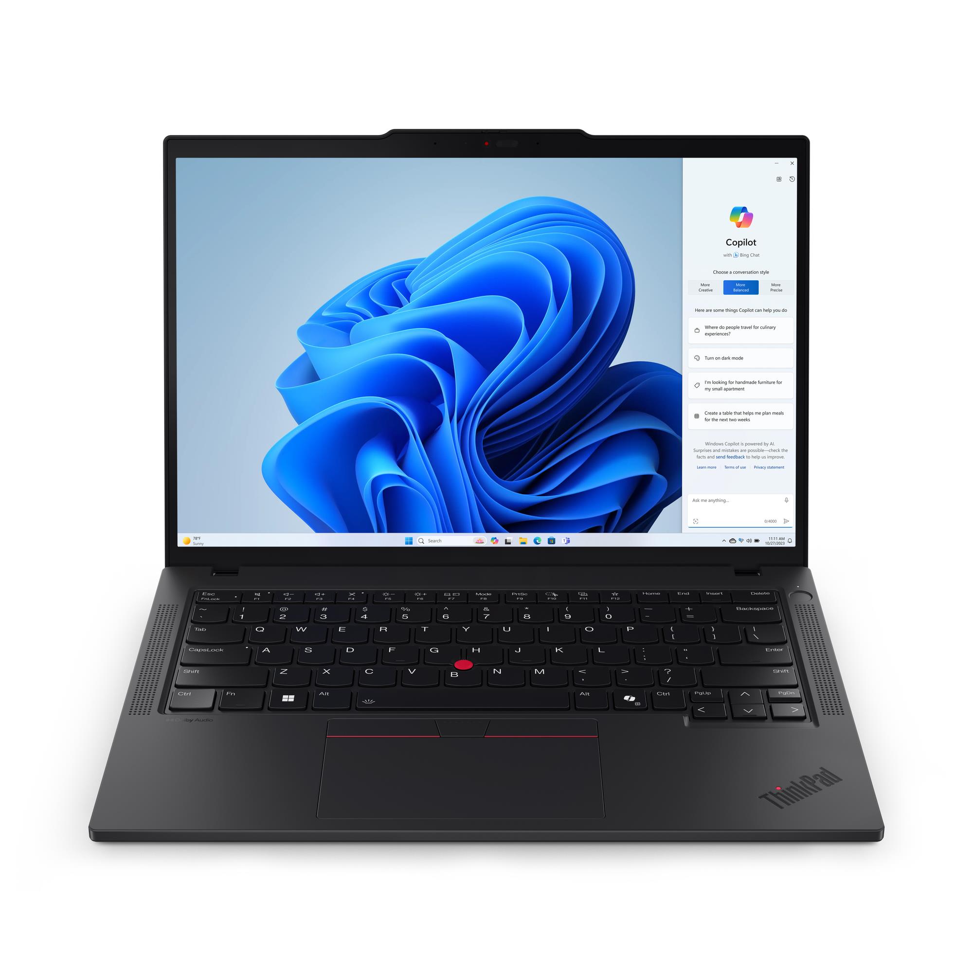 Notebook Tp T14 G5 CU7-155U 14" 64 GB/1 TB W11P 21ML003TRI Lenovo