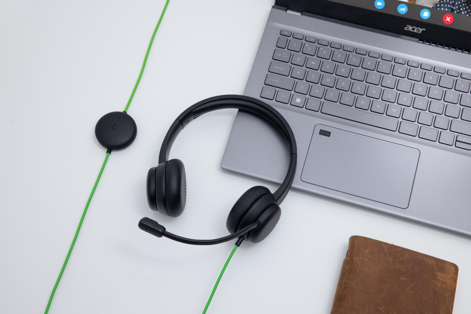 Гарнітура CONFERENCE AHW250 BLACK GP.HDS11.01N ACER на малюнкі №5