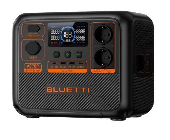 Портативна зарядна станція 1000W AC70P BLUETTI на малюнкі №3