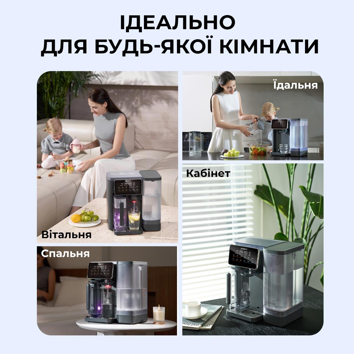 Очищувач води 3 в 1 (пуріфаєр) зі зворотнім осмосом та УФ знезараженням JIMMY R9 на малюнкі №6