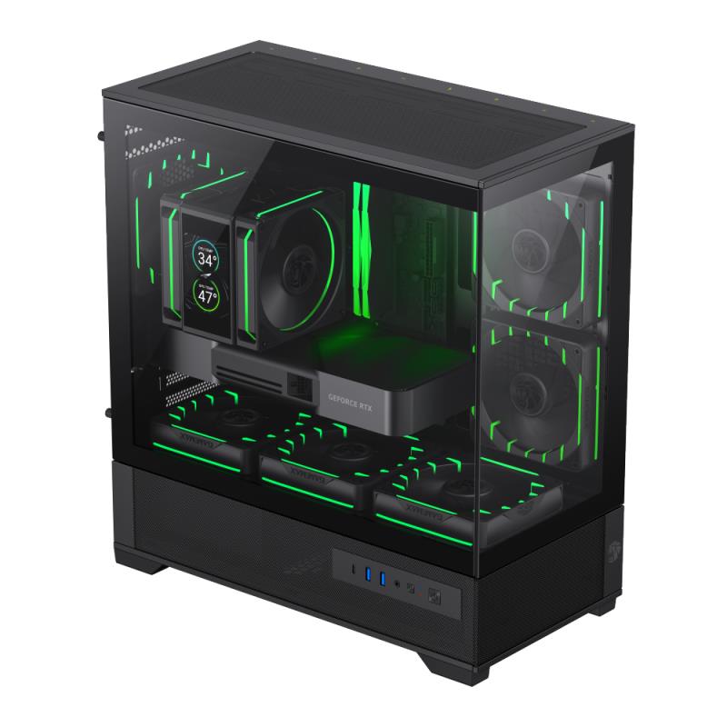 Корпус для компютера MATX W/O PSU VISTA 2 MB GAMEMAX на малюнкі №3