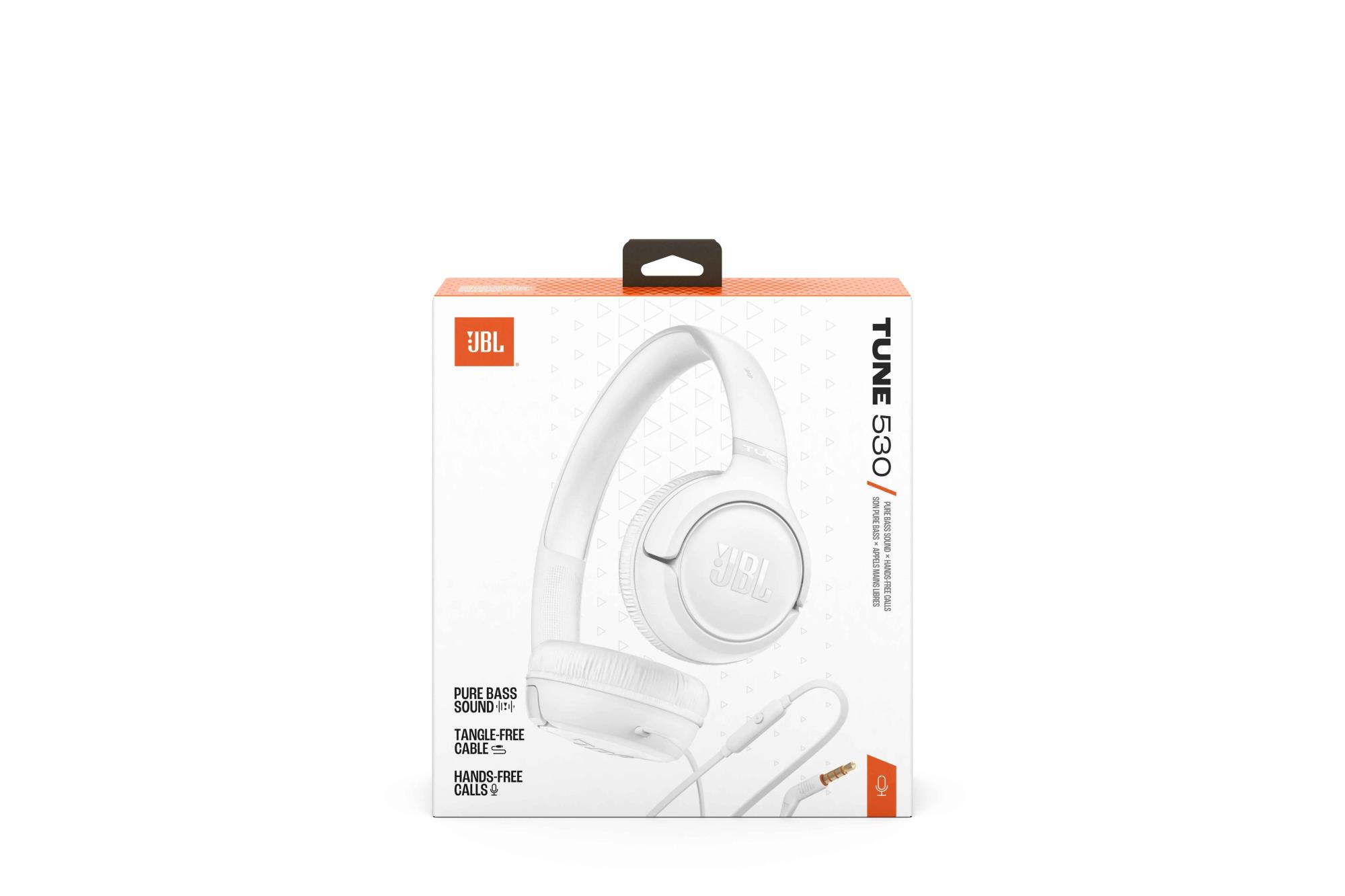 Навушники JBL JBLT530WHT на малюнкі №7