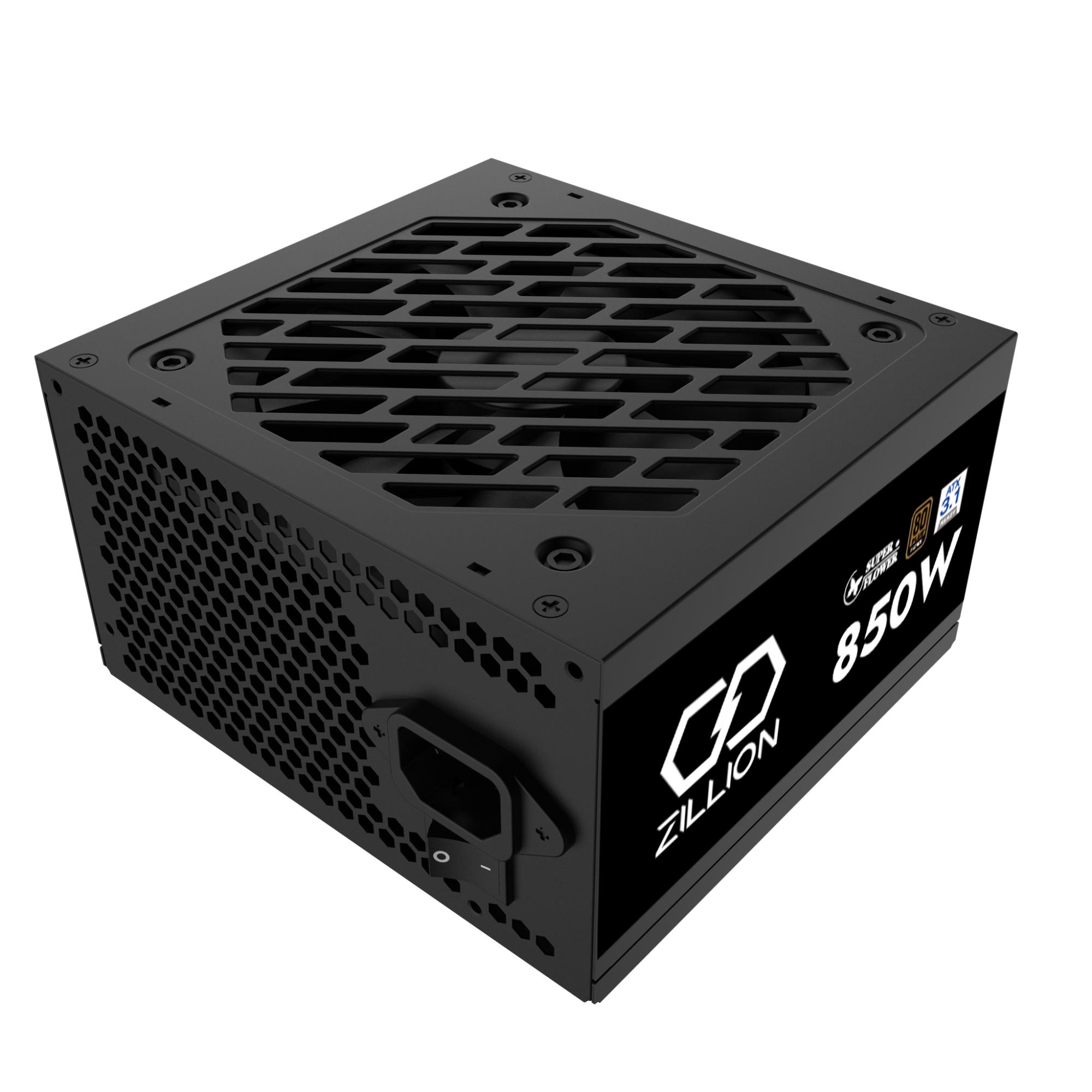 Блок живлення ATX3.1 750W ZILLION DB (SF-750Z12DB(DA) SUPER FLOWER на малюнкі №1