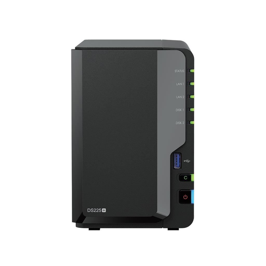 Система зберігання даних 2BAY NO HDD USB3 DS225+ SYNOLOGY на малюнкі №2