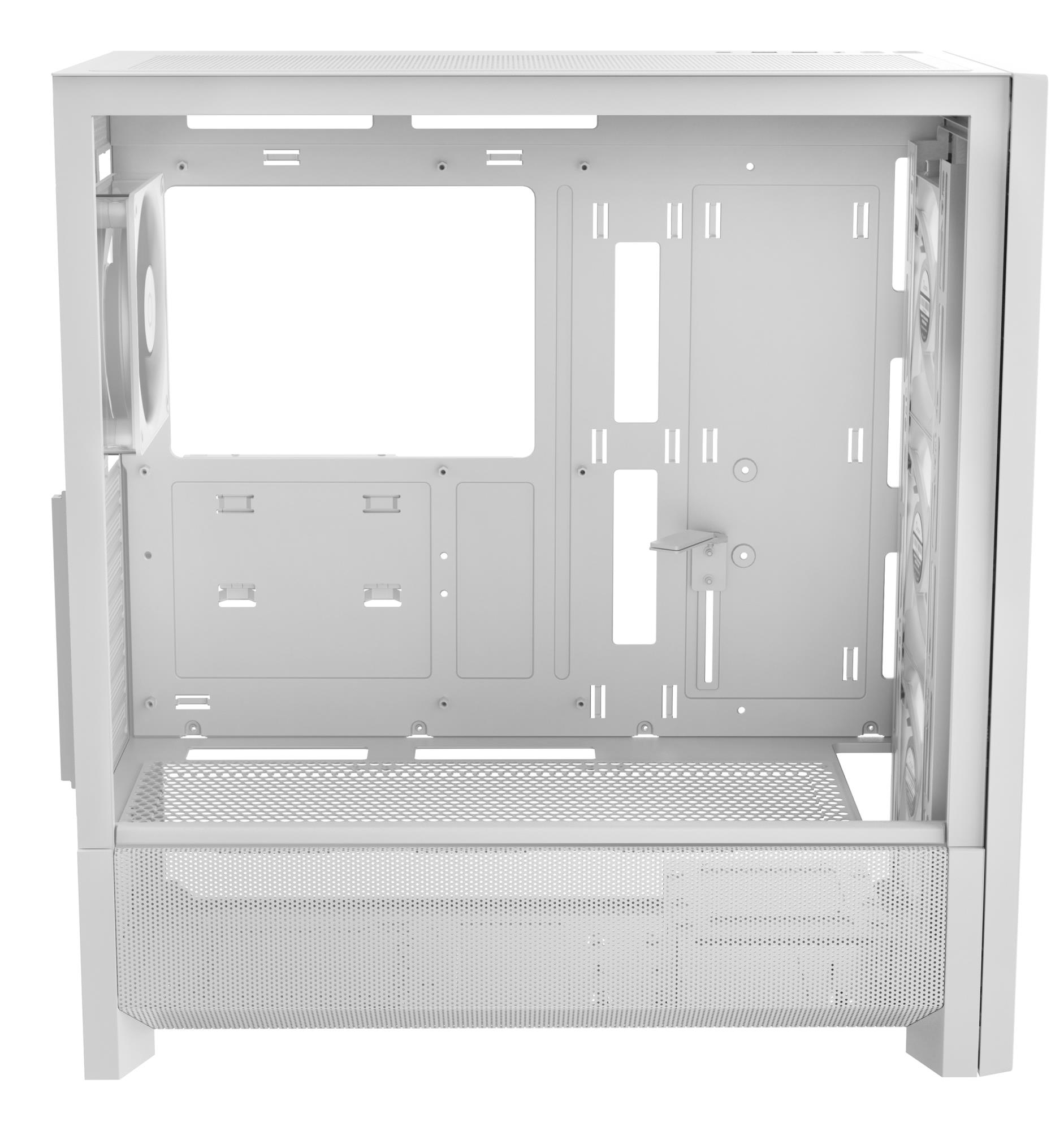 Корпус для компютера ATX W/O PSU DELTA C70 WH ARGB (DELTA-C70-WHG400XX-GL) OCYPUS на малюнкі №6