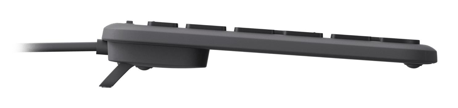 Клавіатура дротова LOGITECH Signature Slim  K620 Wired Keyboard for Business - GRAPHITE - US INTL - USB - N/A - INTNL-973 - USB-C на малюнкі №5
