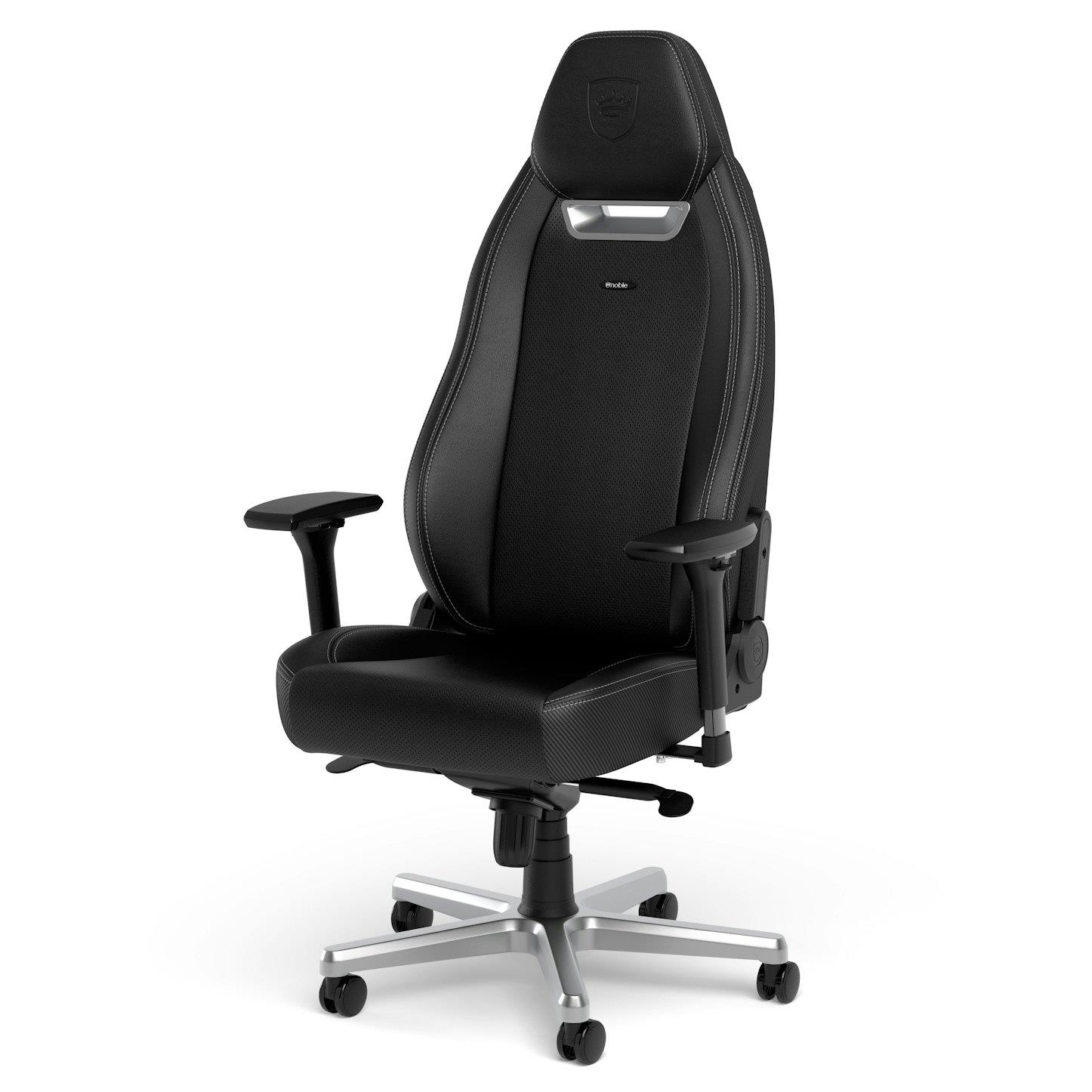 Ігрове крісло Noblechairs LEGEND високотехнологічна штучна шкіра, сірий на малюнкі №4