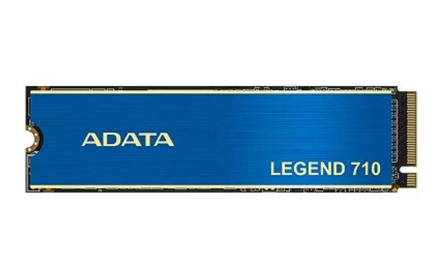 SSD | ADATA | LEGEND 710 | 256GB | M.2 | PCIE | NVMe | 3D NAND | Write speed 1000 MBytes/sec | Read speed 2100 MBytes/sec | TBW 65 TB | MTBF 1500000 hours | ALEG-710-256GCS