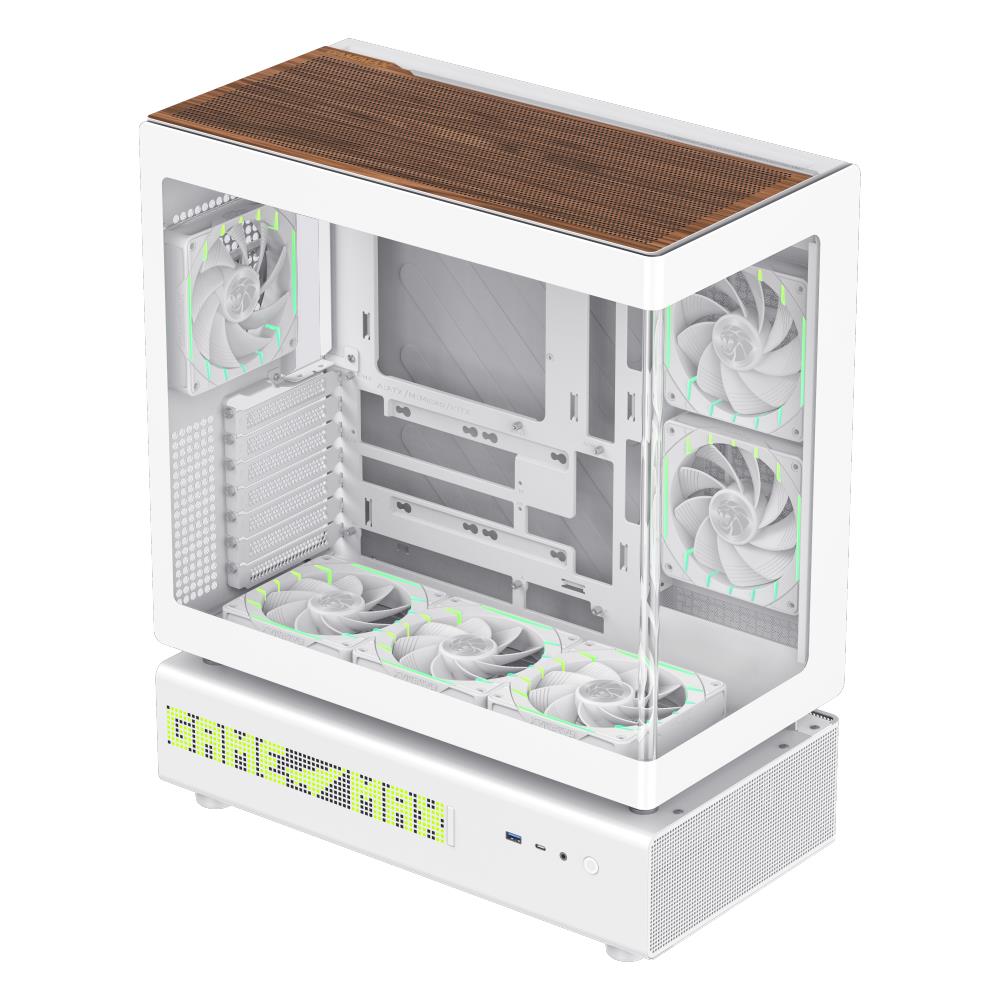 Корпус для компютера ATX W/O PSU N90 WH GAMEMAX на малюнкі №4