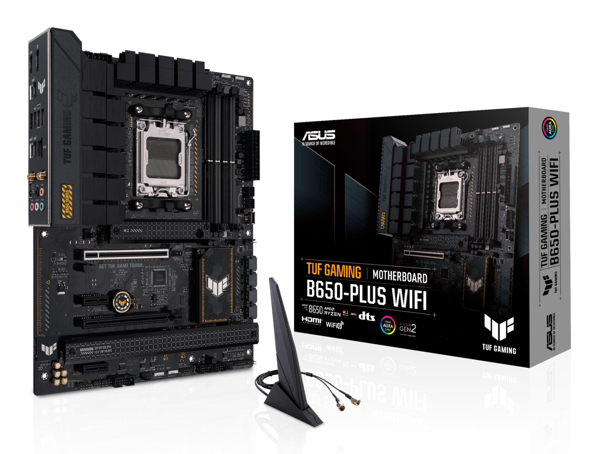 Motherboard AMD B650 SAM5 ATX/TUF Gaming B650-PLUS WiFi ASUS