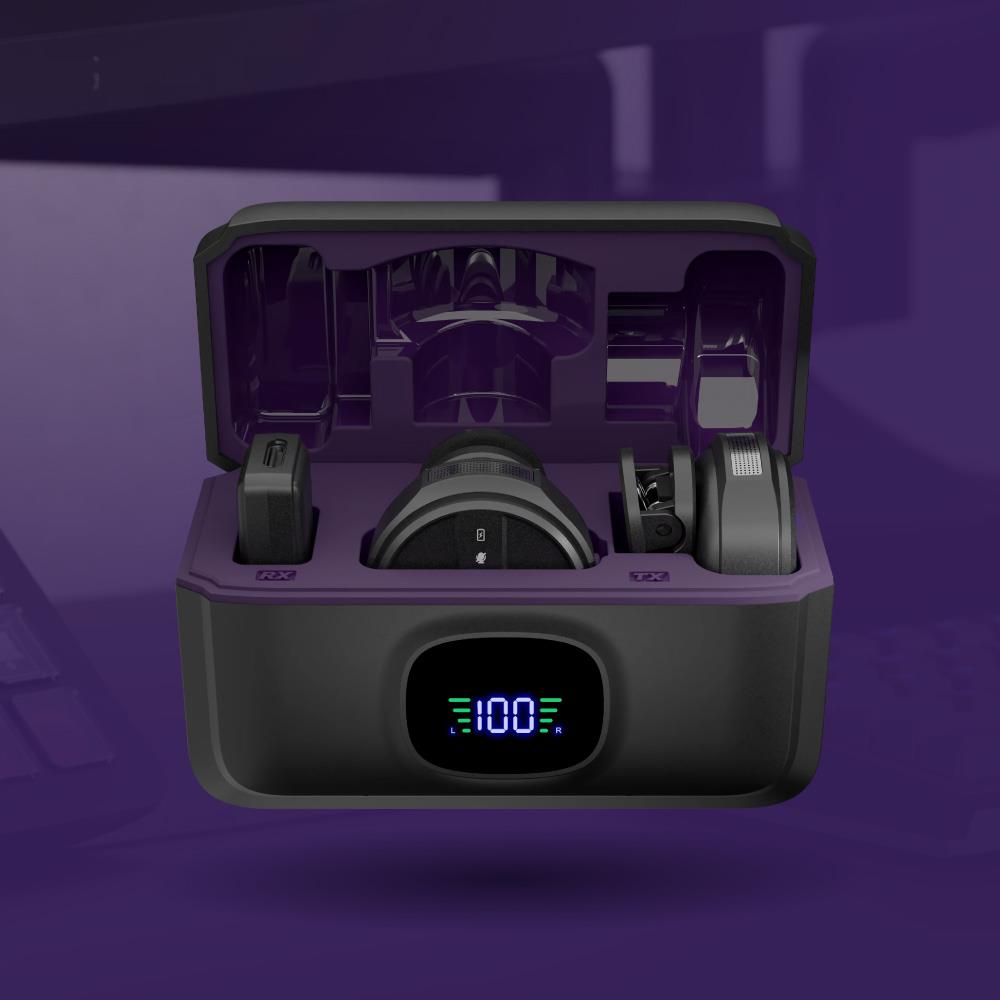 Мікрофон петличний бездротовий Streamplify MIC GO-48-WL, чорний на малюнкі №10