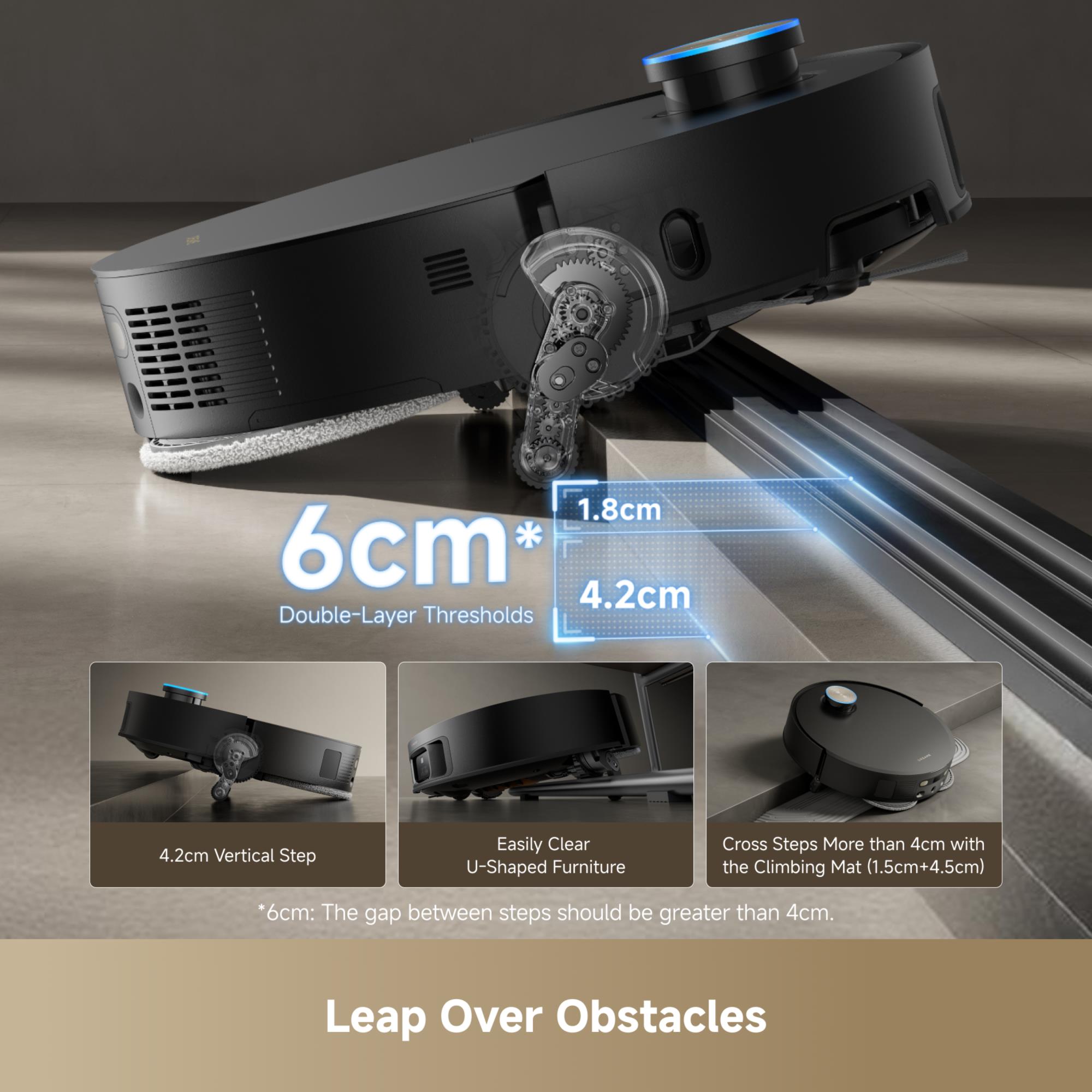 Робот-пилосос X50MASTER RLX86CE-1 DREAME на малюнкі №20