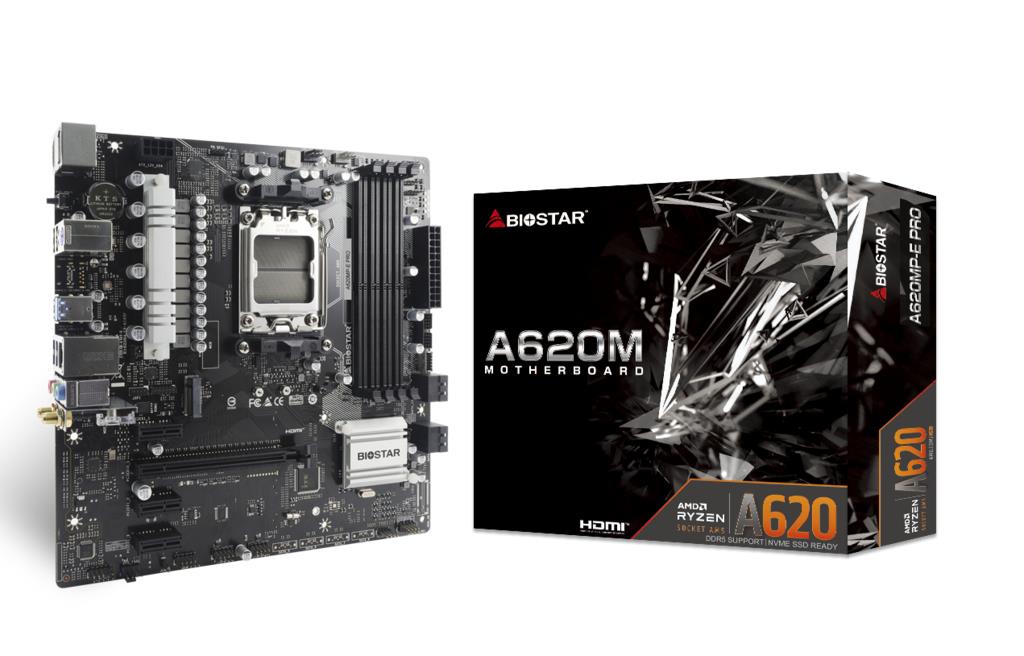Mainboard|BIOSTAR|AMD A620|SAM5|Micro-ATX|Memory DDR5|Memory slots 4|A620MP-EPRO