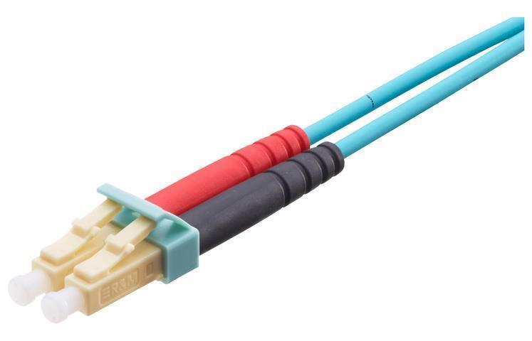 Patch Cable Fo Lc-duplex Lszh/OM3 3M Beige/Turq R323065 R&m