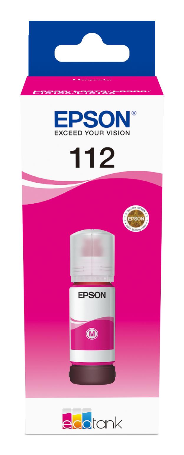 Ink Bottle Magenta 112 70ML/Ecotank C13T06C34A Epson