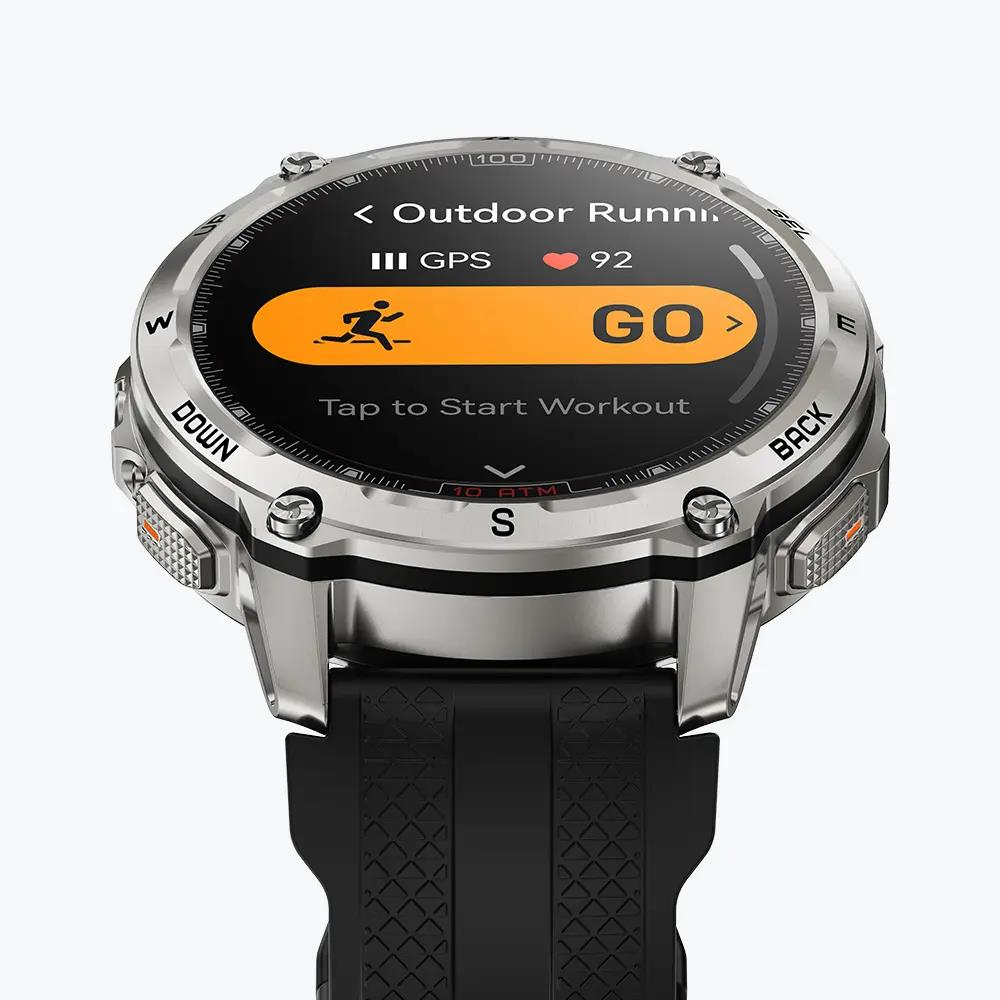 Розумний годинник TANK T4 SILVER KOSPET на малюнкі №5