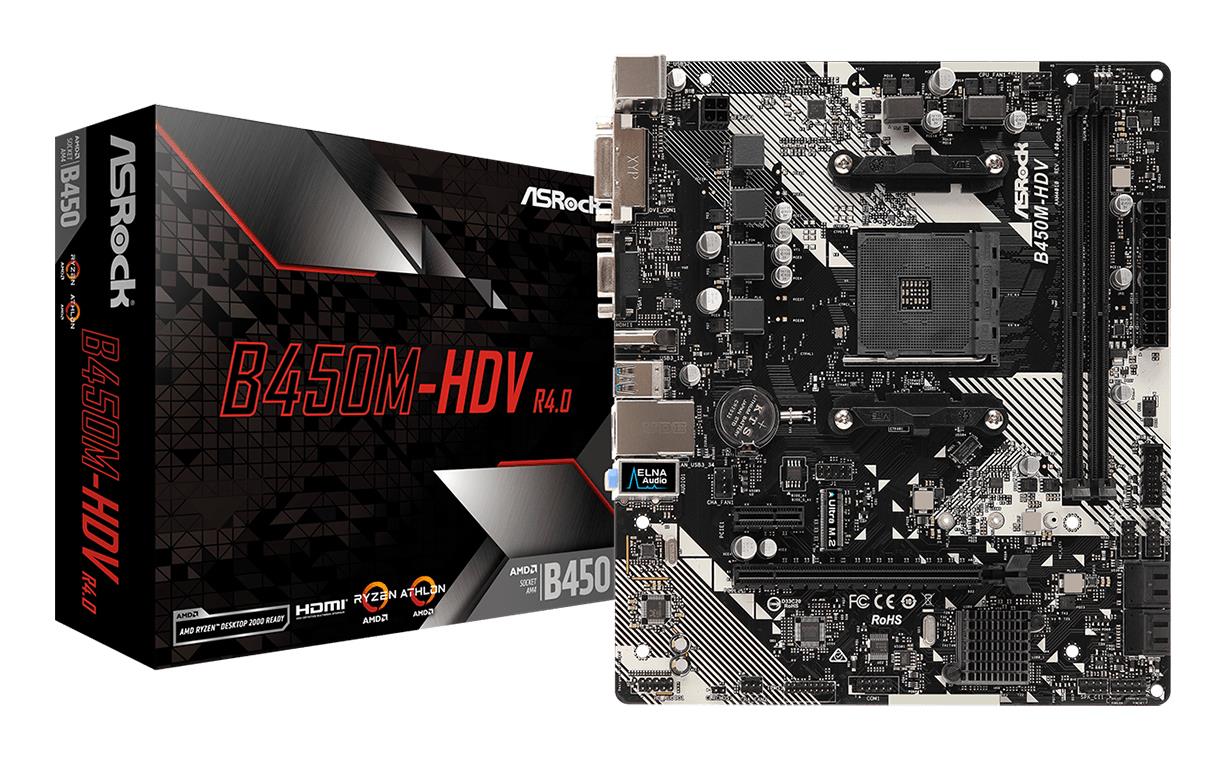 ASROCK B450M-HDVR4.0