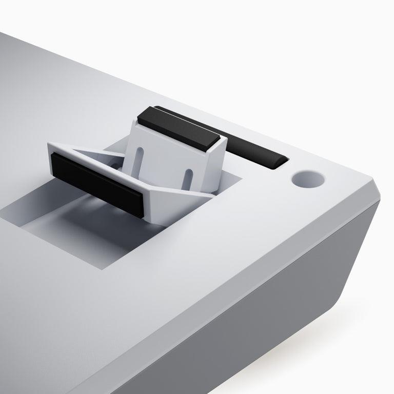 Клавіатура бездротова Ducky One X Wireless магнітні перемикачі, білий на малюнкі №6