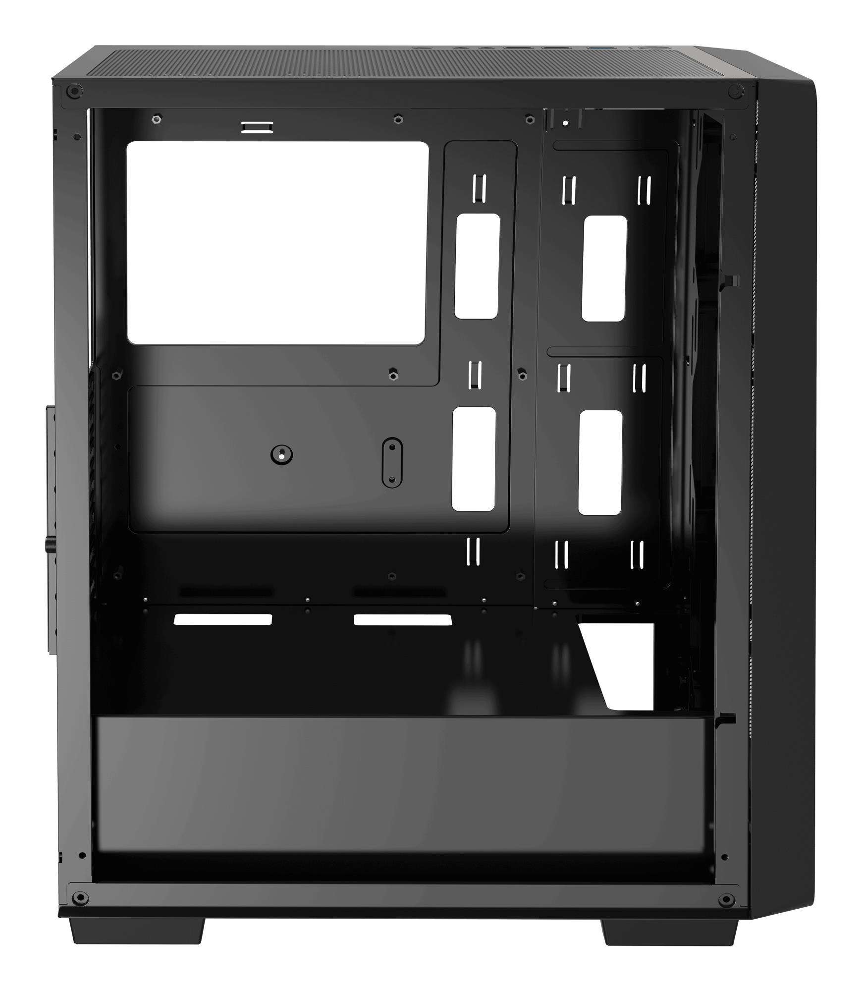 Корпус для компютера ATX W/O PSU GAMMA C60 BK (GAMMA-C60-BKG000XX-GL) OCYPUS на малюнкі №6