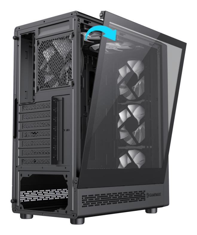 Корпус для компютера ATX W/O PSU STORM 2 AB GAMEMAX на малюнкі №7