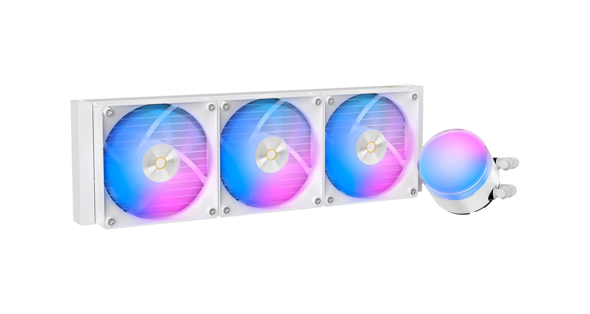 Система рідинного охолодження для компютерного процесора DELTA L36 WH ARGB V2 (DELTA-L36-WH3AAWNN02X-GL) OCYPUS на малюнкі №10