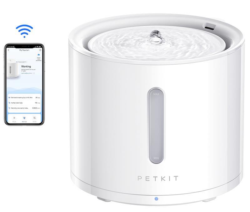 Поїлка PETKIT Eversweet SOLO 2 Smart Pet Drinking Fountain White P4114 (Білий) дивитися зображення № 3