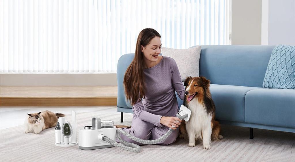 Набір для грумінгу Mova Pet Grooming G1Pro CH2 (Білий) дивитися зображення № 3