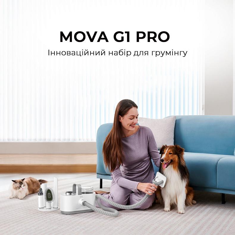 Набір для грумінгу Mova Pet Grooming G1Pro CH2 (Білий) дивитися зображення № 6