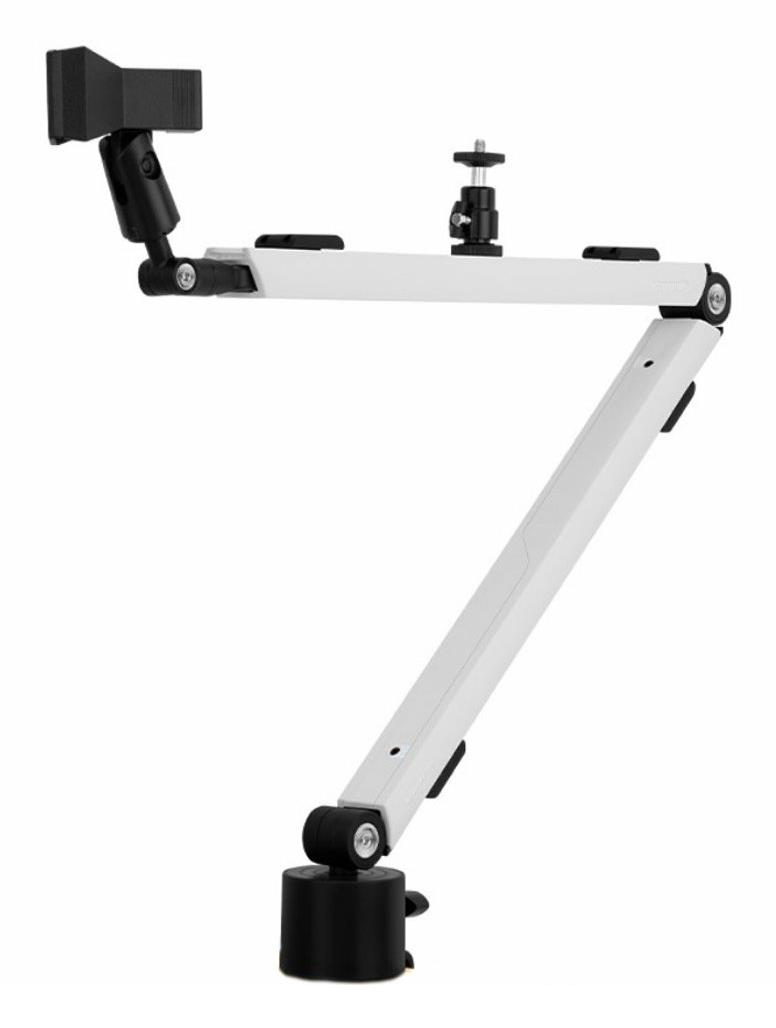 Пантограф для мікрофону Streamplify MOUNT ARM-MIC, білий на малюнкі №1