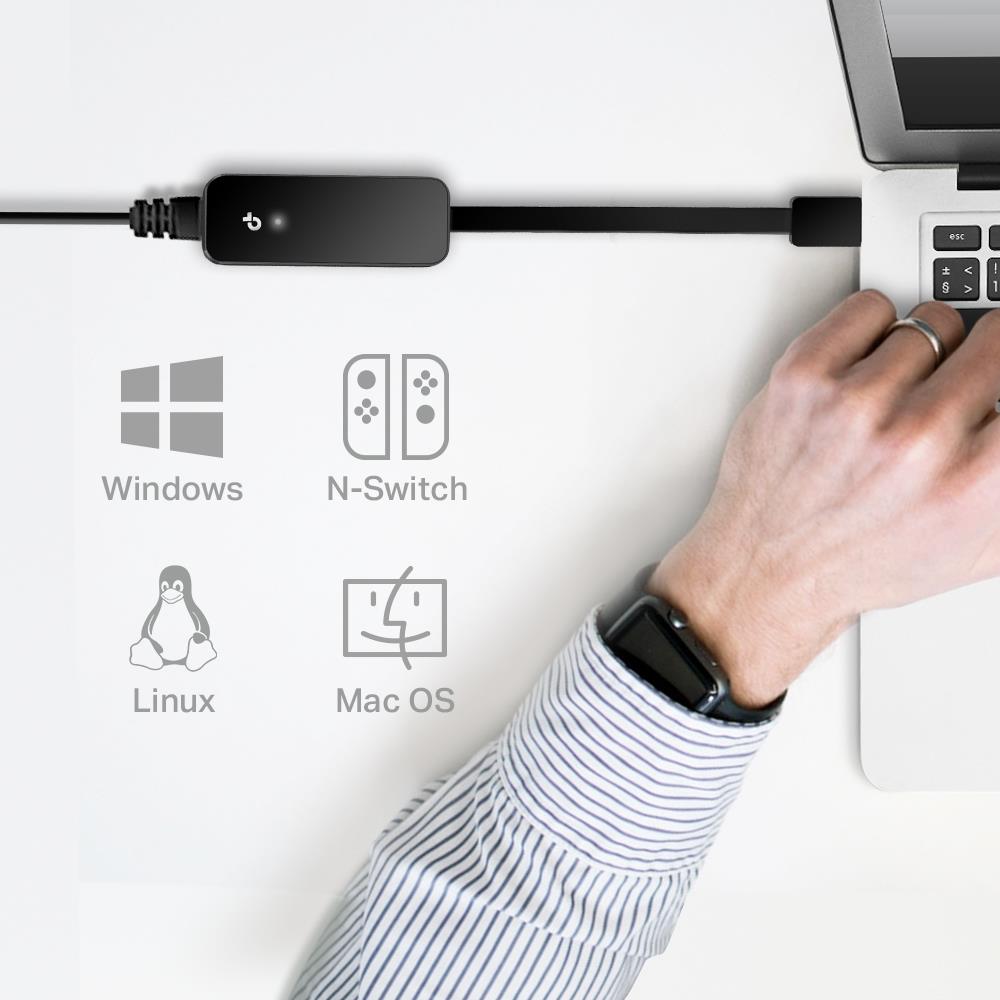 USB 3.0/RJ45 гігабітний мережевий адаптер Ethernet, UE306 TP-LINK на малюнкі №9