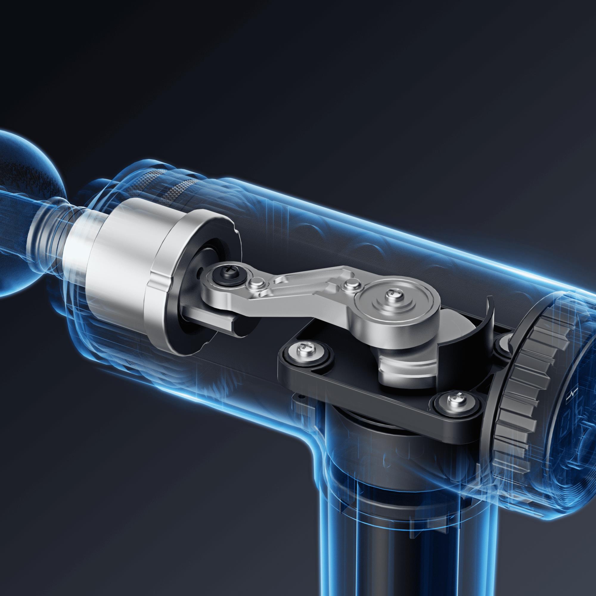 Масажер перкусійний ручний Naipo (NPMGUN-K5) на малюнкі №4