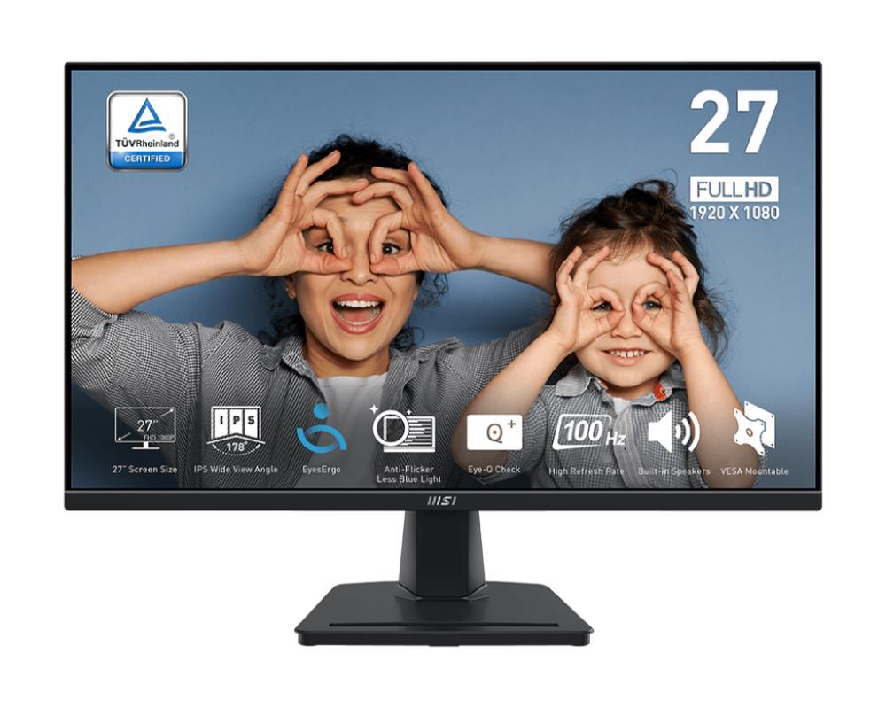 LCD Monitor MSI PRO MP275 27" Business Matte Panel IPS 1920x...