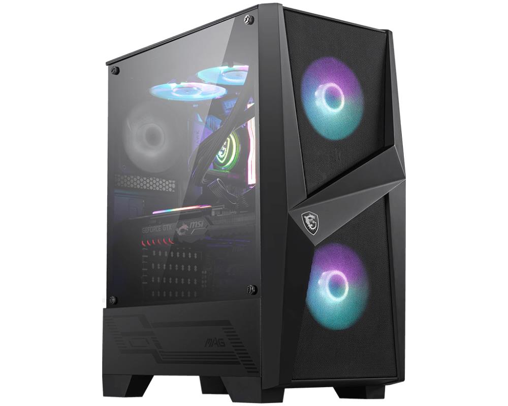 Case | MSI | MAG Forge 100R | MidiTower | Not included | ATX | MicroATX | MiniITX | Colour Black | MAGFORGE100R