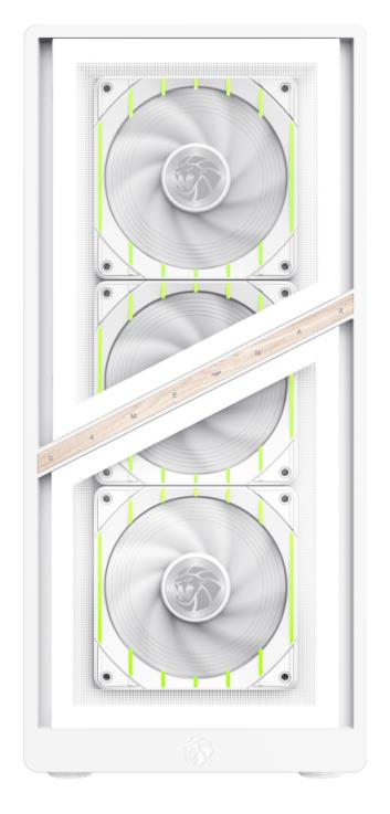 Корпус для компютера ATX W/O PSU AERIS 330 GW GAMEMAX на малюнкі №8