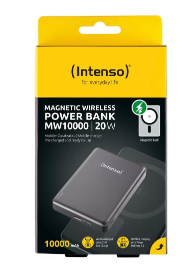 Портативний зарядний пристрій USB 10000MAH MAG GREY MW10000 7344034 INTENSO на малюнкі №3