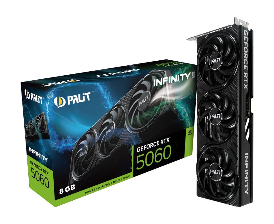 PALIT NVIDIA Ge Force RTX 5060 8 GB GDDR7 128 bit PCIE 5.0 1...