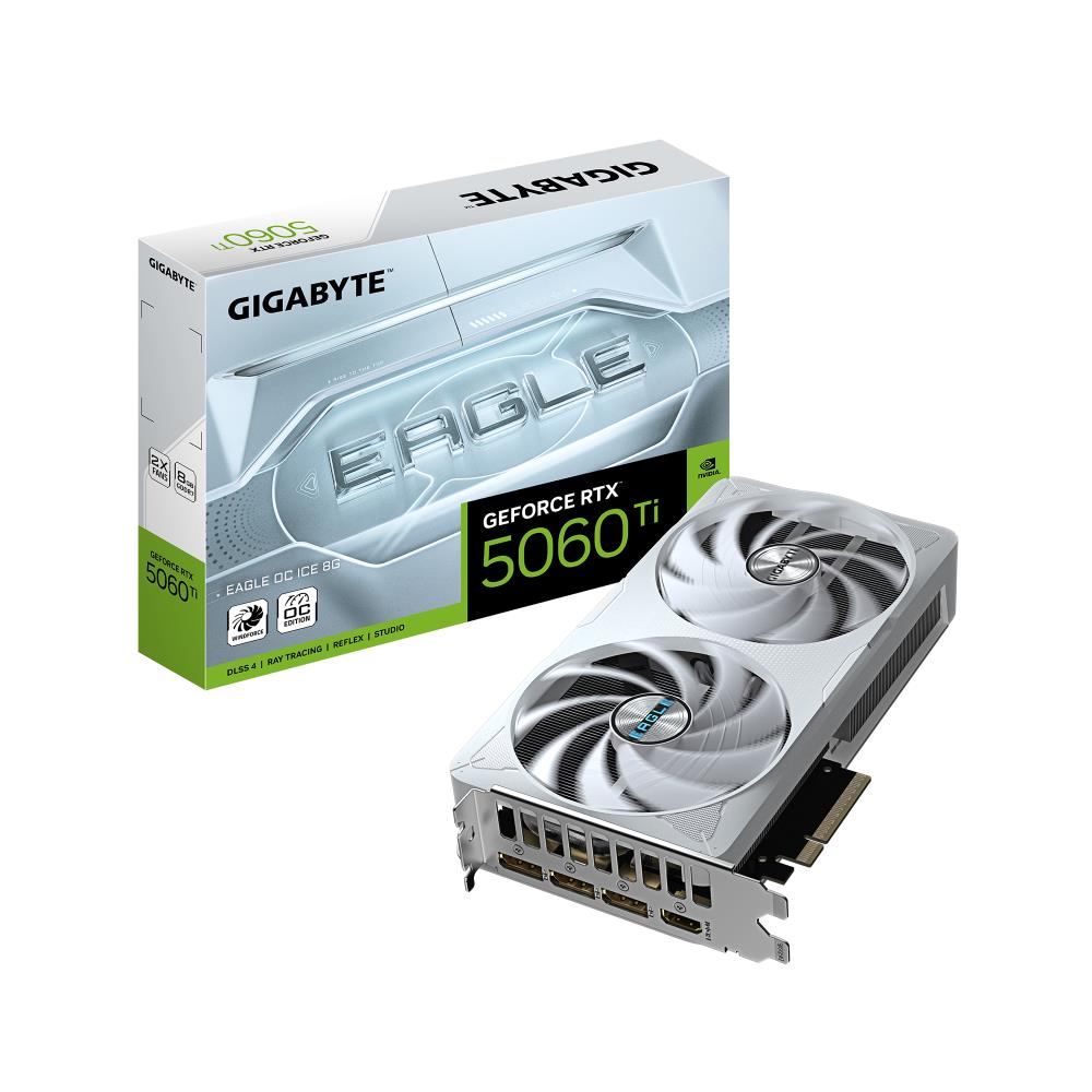 GIGABYTE NVIDIA Ge Force RTX 5060 Ti 8 GB GDDR7 128 bit PCIE...