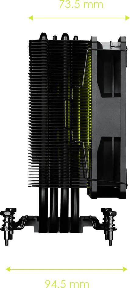 Система охолодження для комп’ютерного процесора MULTI SOCKET MAG COREFROZR AA13 MSI на малюнкі №5