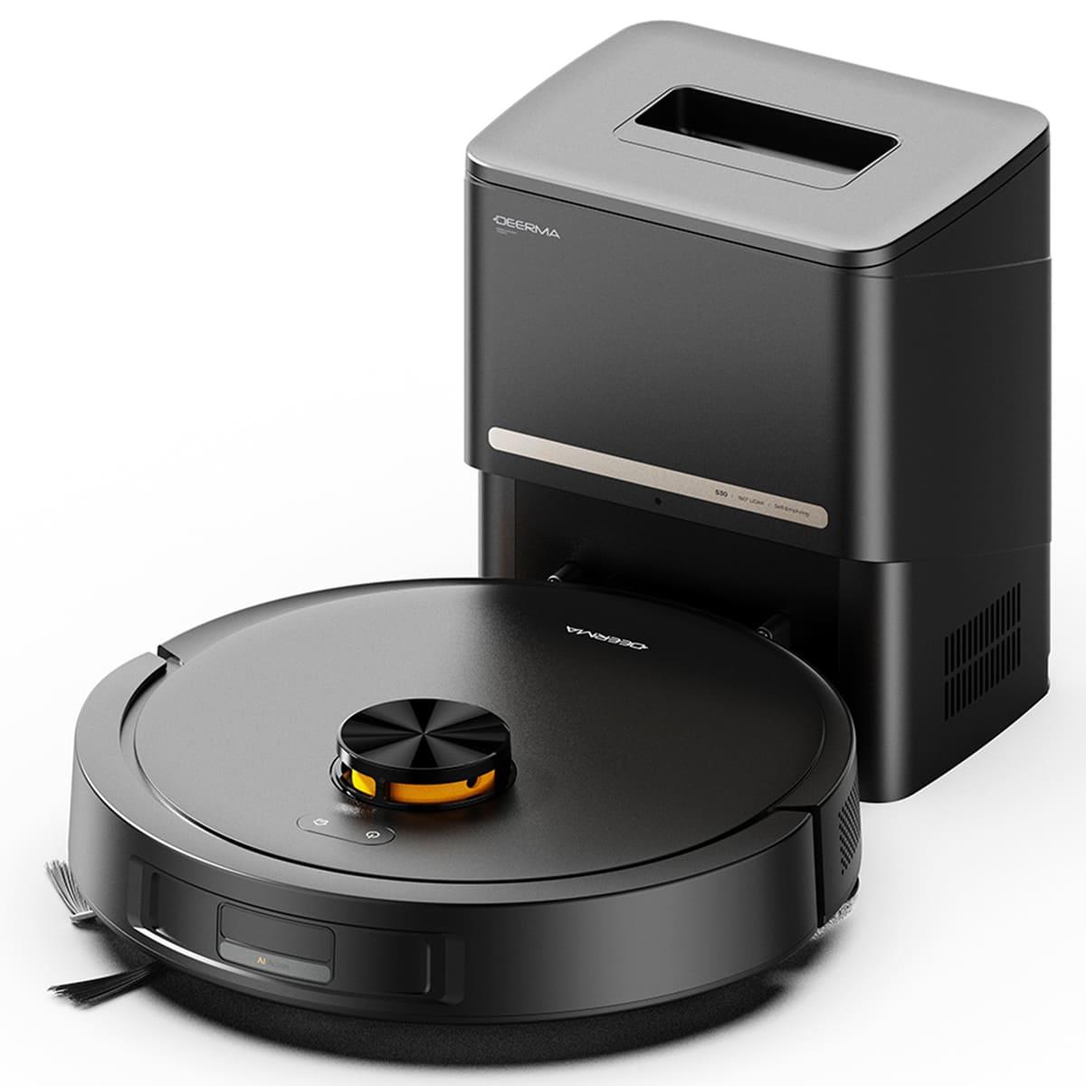 Робот пилосос Deerma DEM-S30 (Чорний) дивитися зображення № 1