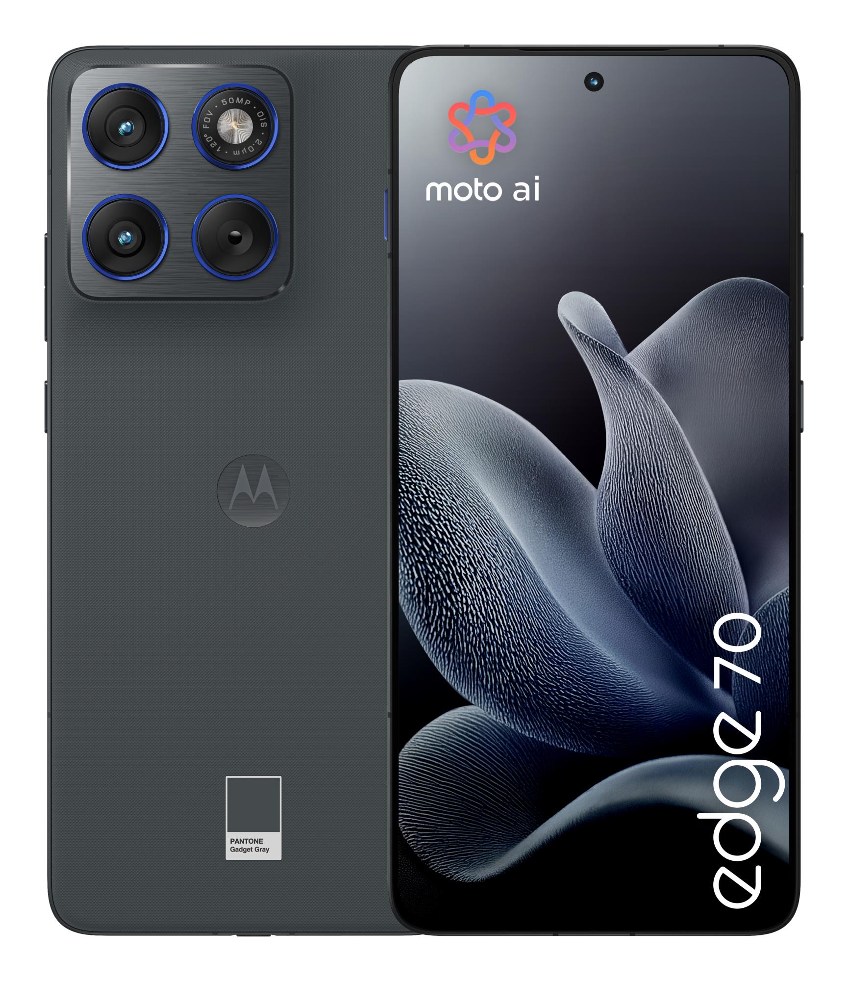 Мобільний телефон MOTO EDGE 70 12/512 Gadget Grey PBA50006RS MOTOROLA