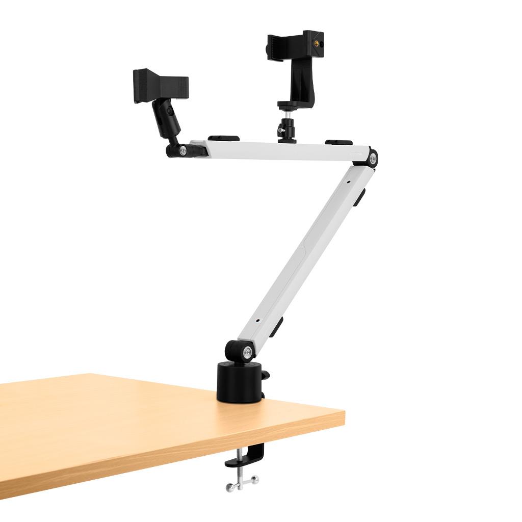 Пантограф для мікрофону Streamplify MOUNT ARM-MIC, білий на малюнкі №4