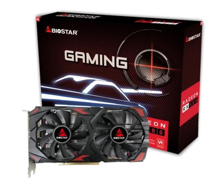 Graphics Card BIOSTAR AMD Radeon RX 580 8 GB GDDR5 256 bit PCIE 3.0 16x Memory 1274 MHz 1xHDMI 2xDisplayPort VA5815RQ82